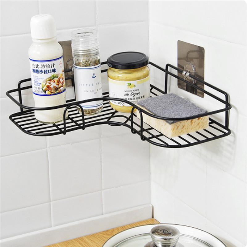 Bathroom Corner Rack Self-Adhesive