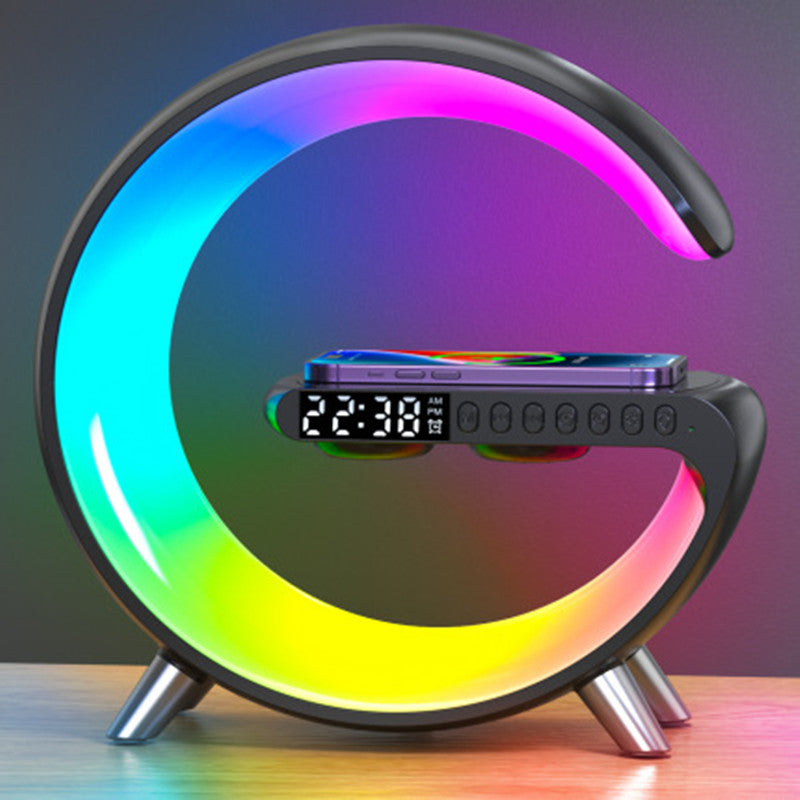 Led wireless charger Speaker & Lamp