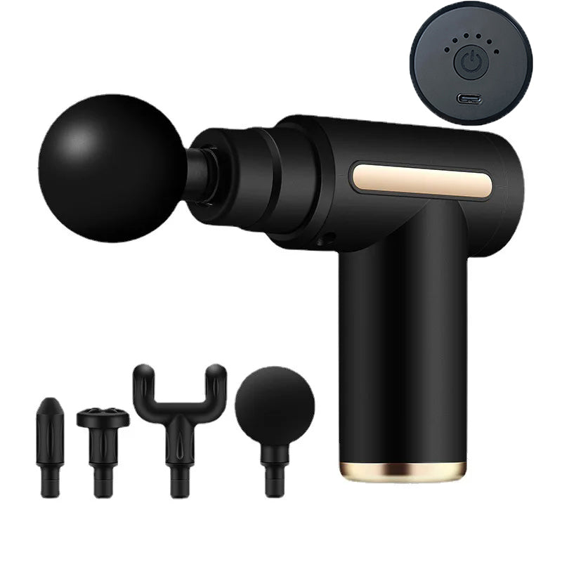 Compact Power Portable Mini Massager Gun for Ultimate Body Relaxation & Pain Relief - CY-007 - Random Color