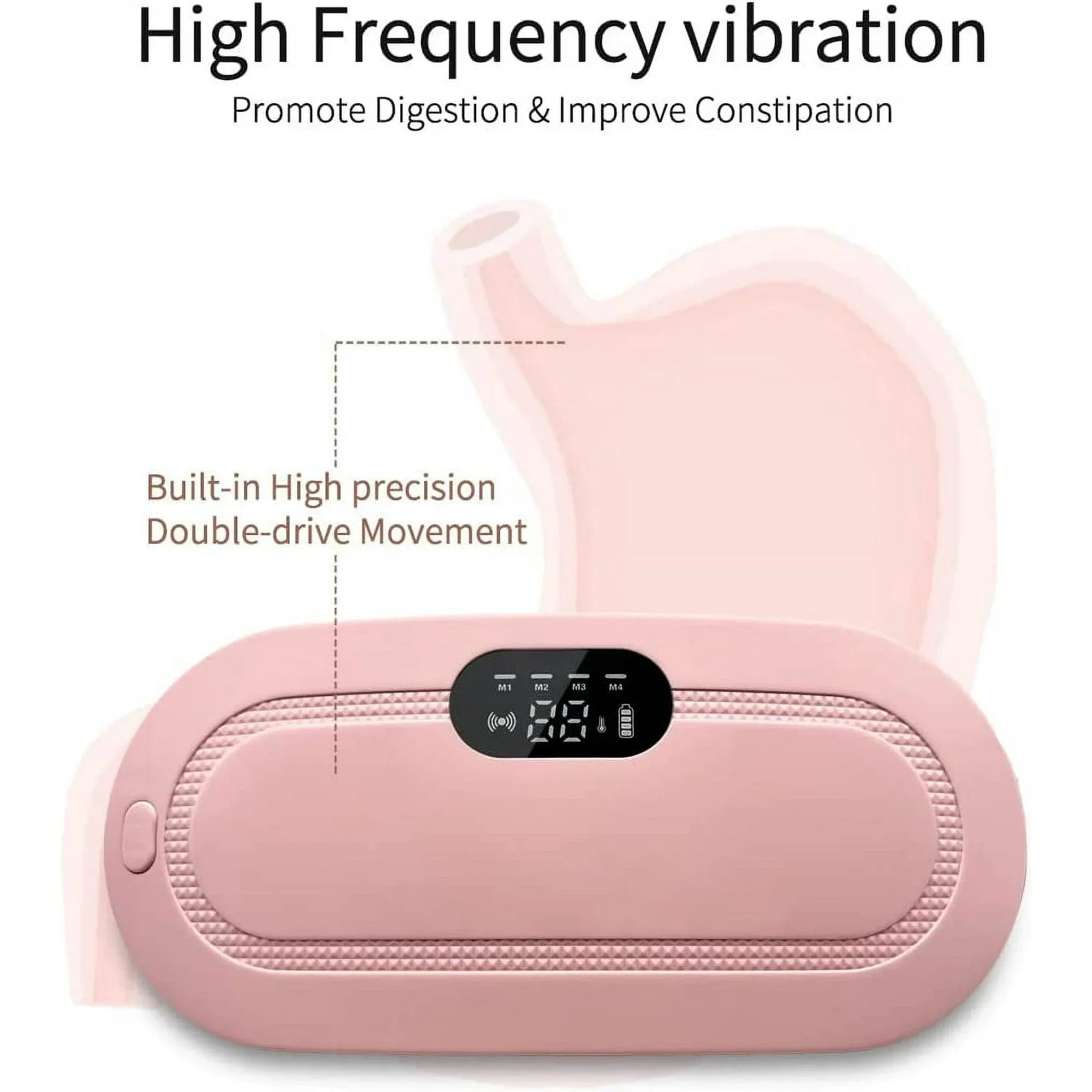 50% Off 🤩🤩  | Electric Period Cramp Massager Vibrating Heating Belt for Menstrual Colic Relief